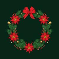 Detail Christmas Wreath Vector Free Nomer 39