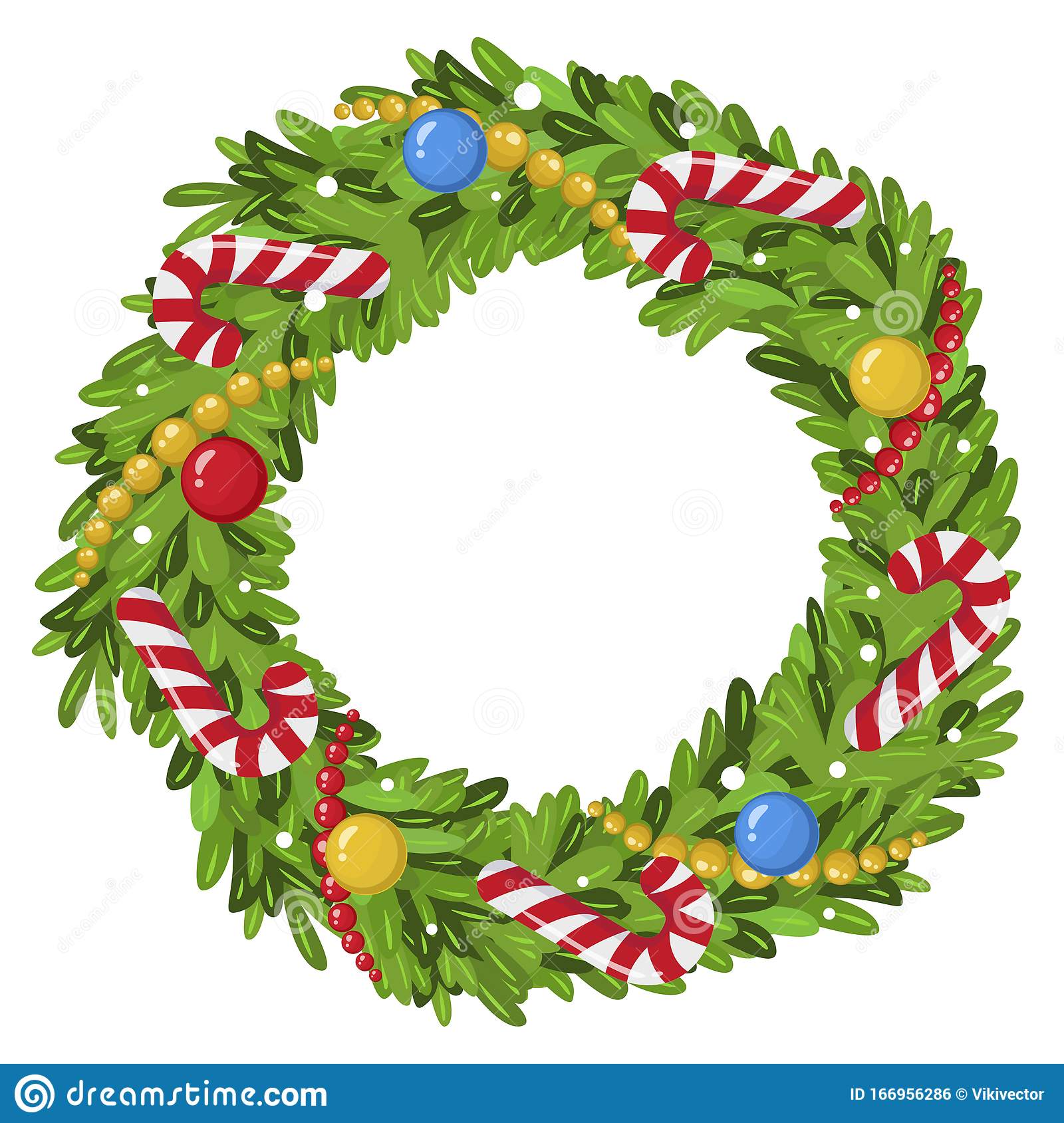 Detail Christmas Wreath Vector Free Nomer 42