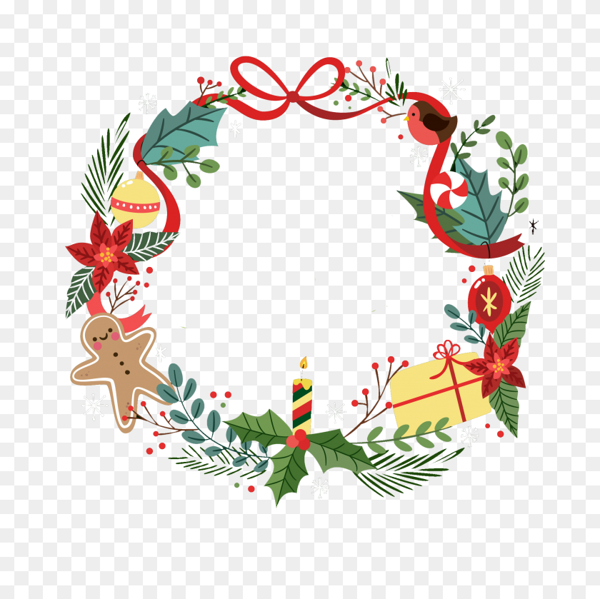Detail Christmas Wreaths Png Nomer 46