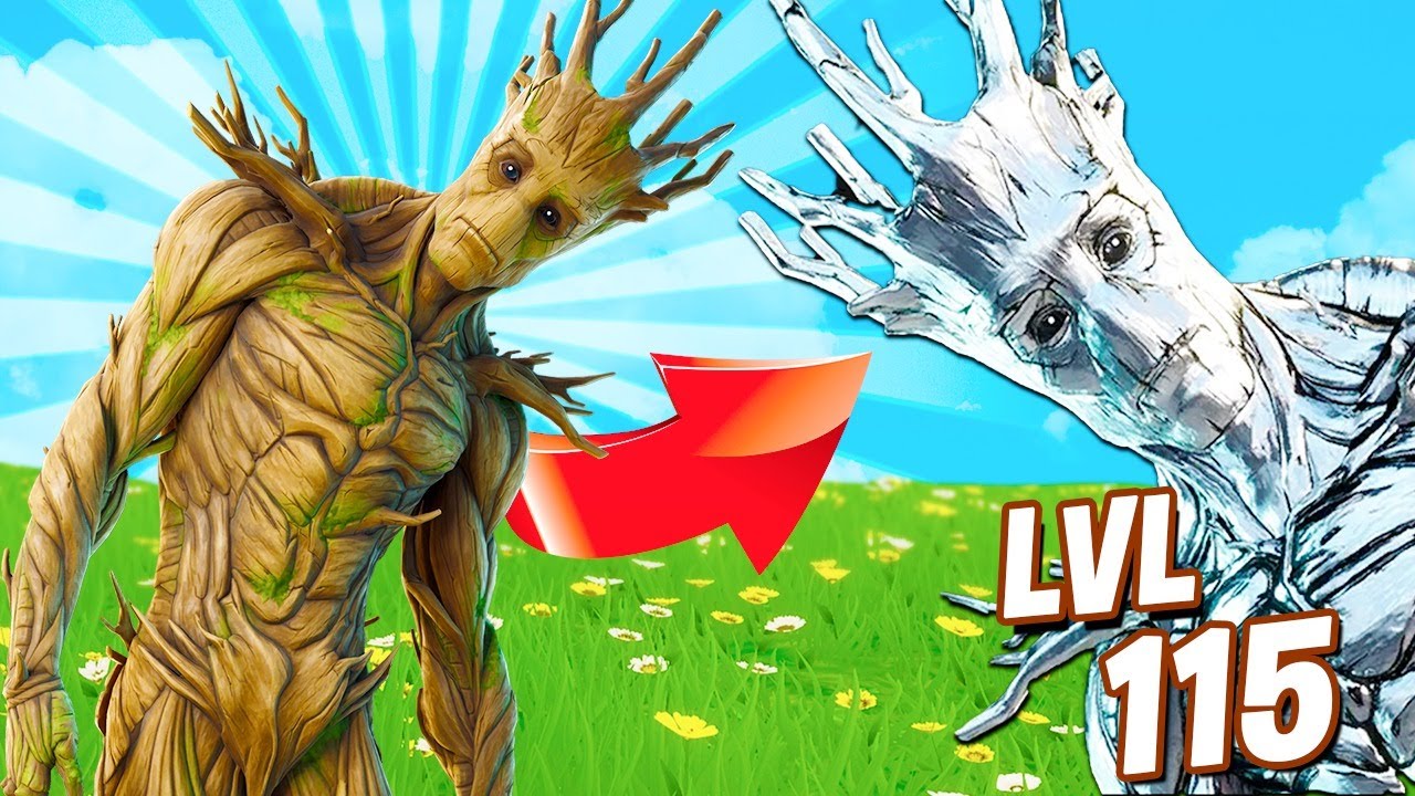 Chrome Groot Fortnite - KibrisPDR