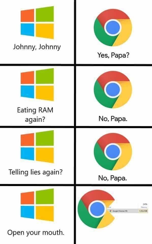 Detail Chrome Ram Meme Nomer 2