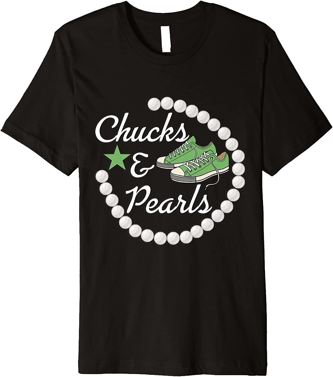 Detail Chuck And Pearls T Shirt Nomer 34