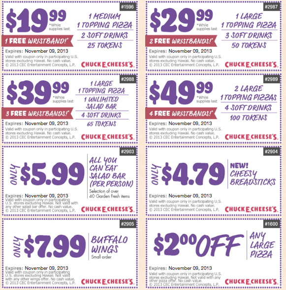 Detail Chuck E Cheese 100 Tokens For 20 Nomer 21