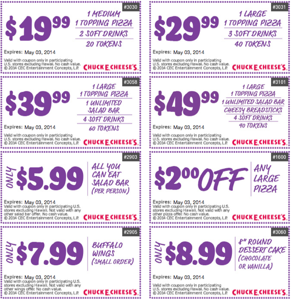 Detail Chuck E Cheese 100 Tokens For 20 Nomer 36