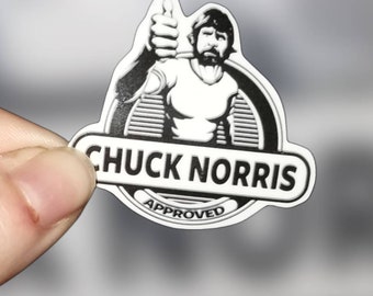 Detail Chuck Norris Approved Sticker Nomer 16
