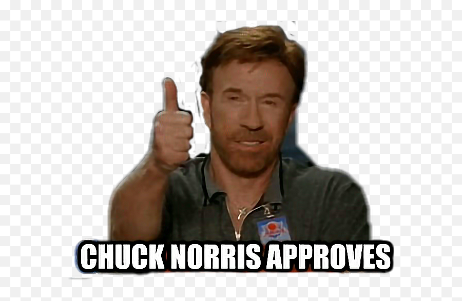 Detail Chuck Norris Approved Sticker Nomer 35