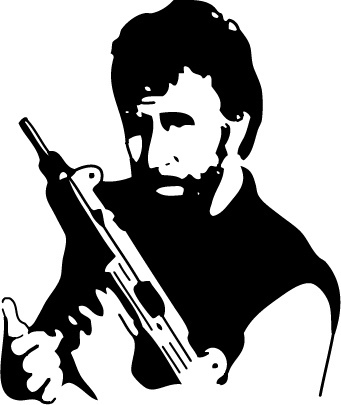 Detail Chuck Norris Approved Sticker Nomer 43