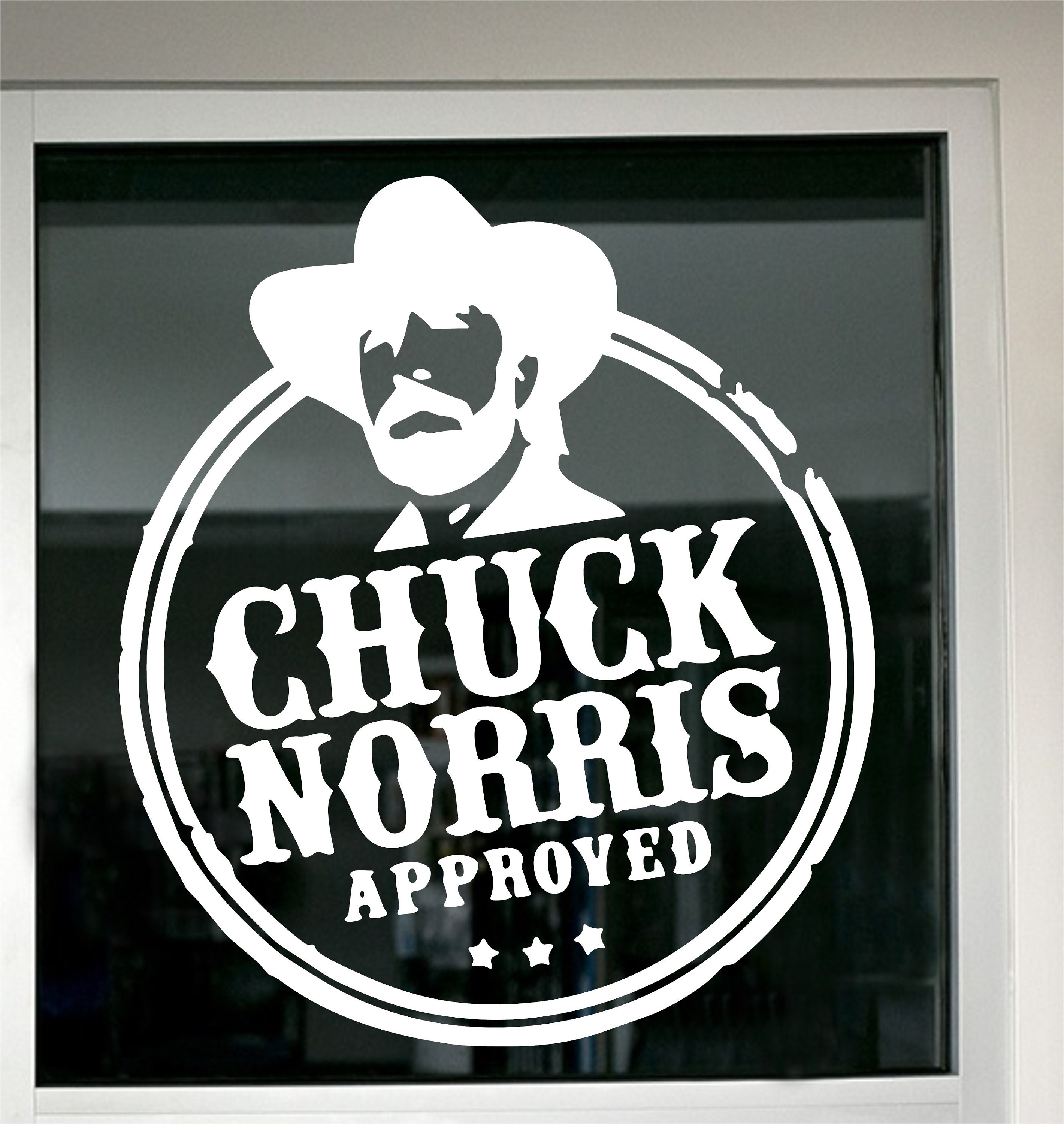 Detail Chuck Norris Approved Sticker Nomer 6