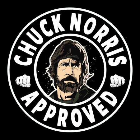 Detail Chuck Norris Approved Sticker Nomer 10