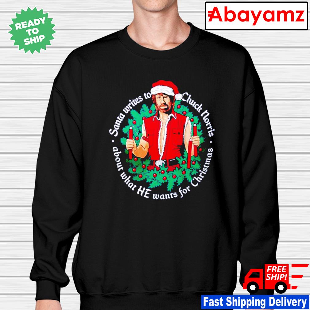Download Chuck Norris Christmas Sweater Nomer 12