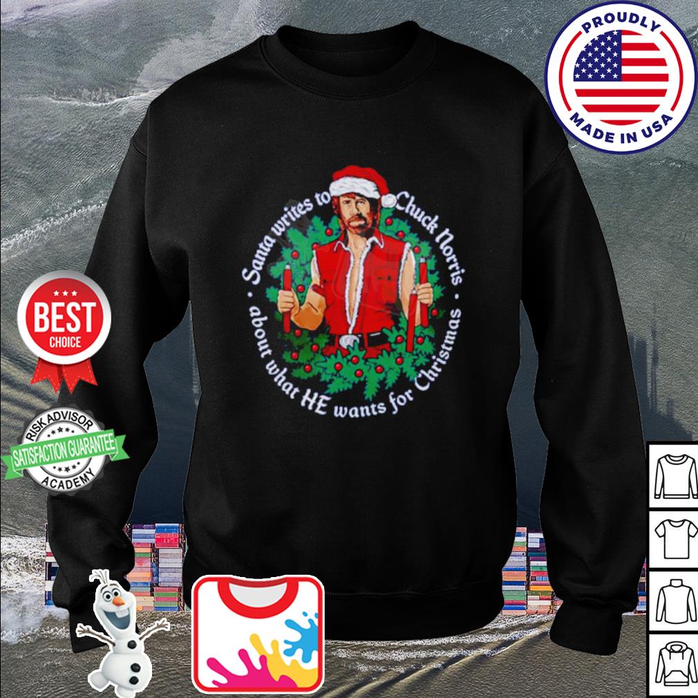Detail Chuck Norris Christmas Sweater Nomer 41
