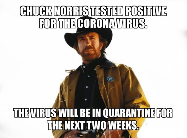 Detail Chuck Norris Coronavirus Meme Nomer 4