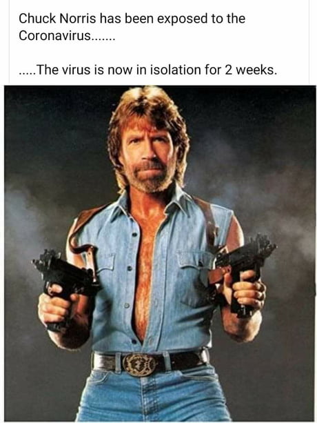 Detail Chuck Norris Coronavirus Meme Nomer 37