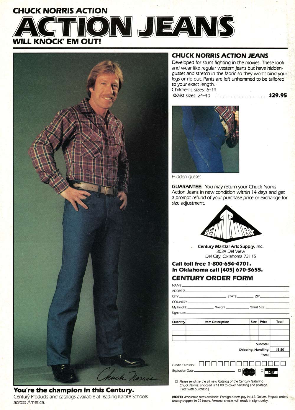 Detail Chuck Norris Jeans Ad Nomer 12