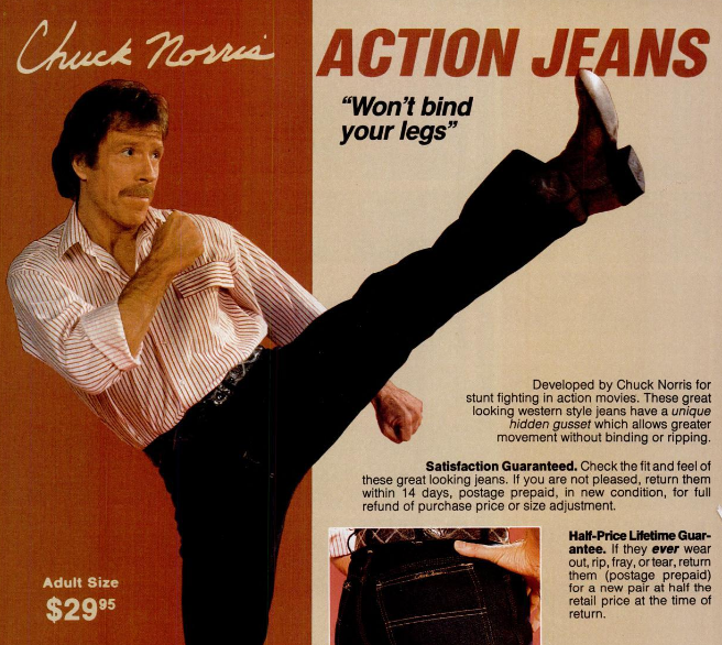 Detail Chuck Norris Jeans Ad Nomer 14