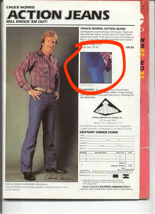 Detail Chuck Norris Jeans Ad Nomer 23