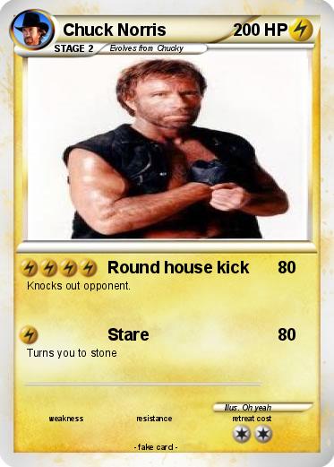 Detail Chuck Norris Pokemon Cards Nomer 22