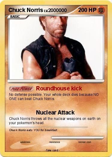 Detail Chuck Norris Pokemon Cards Nomer 26