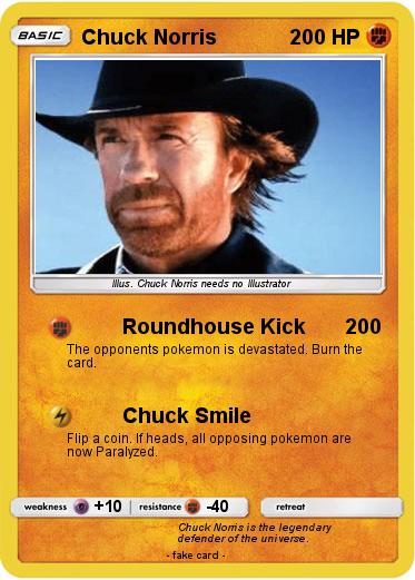 Detail Chuck Norris Pokemon Cards Nomer 29