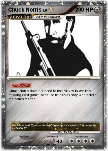 Detail Chuck Norris Pokemon Cards Nomer 33