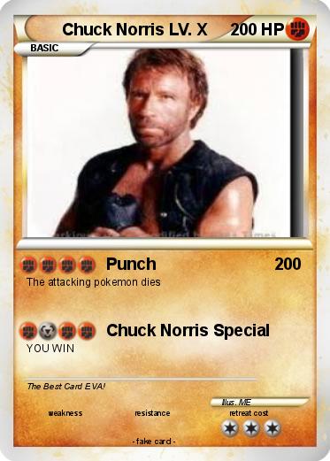 Detail Chuck Norris Pokemon Cards Nomer 8