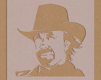 Detail Chuck Norris Stencil Nomer 16