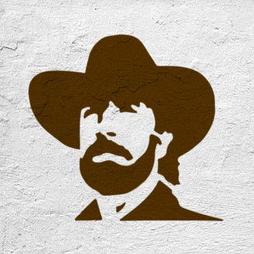 Detail Chuck Norris Stencil Nomer 3