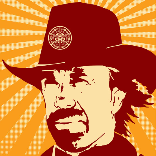 Detail Chuck Norris Stencil Nomer 51