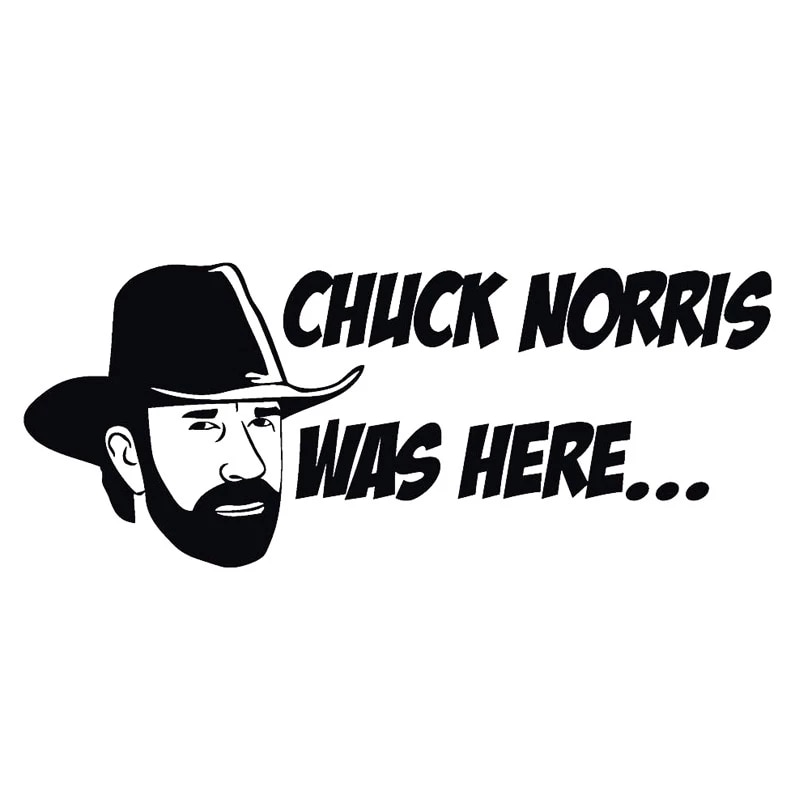 Detail Chuck Norris Sticker Nomer 16