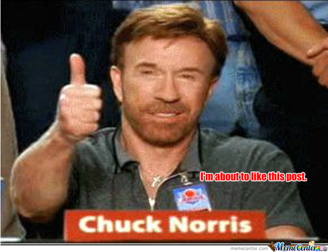 Detail Chuck Norris Thank You Meme Nomer 19