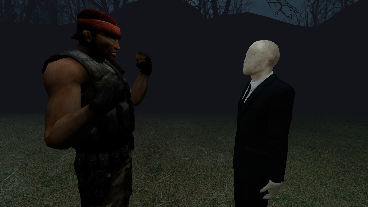 Detail Chuck Norris Vs Slender Nomer 2