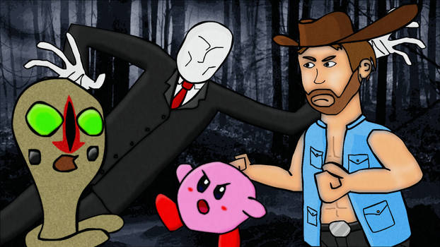 Detail Chuck Norris Vs Slender Man Nomer 11