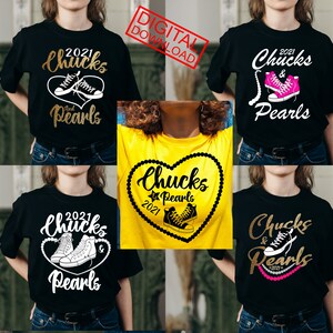 Detail Chucks And Pearls T Shirt Amazon Nomer 52