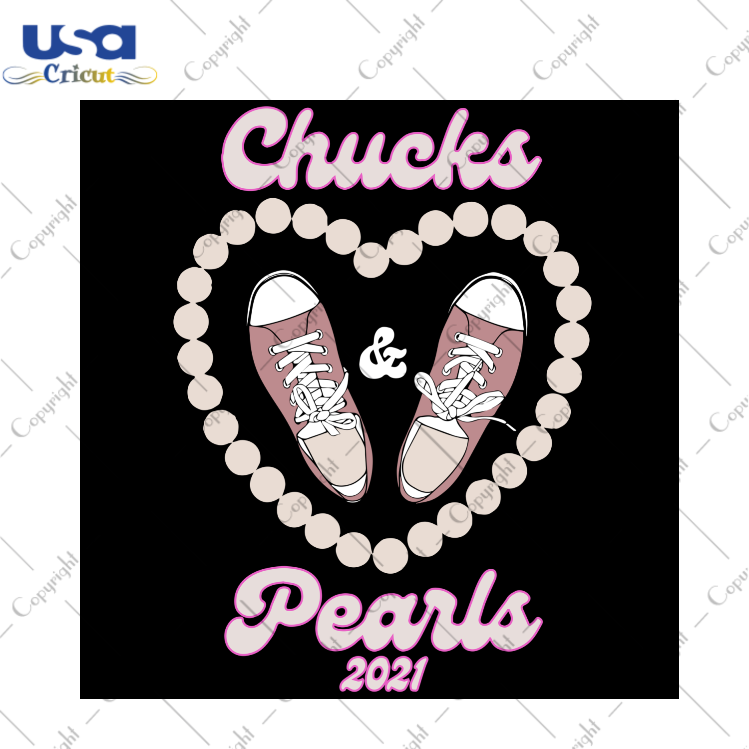 Detail Chucks And Pearls Vector Nomer 10