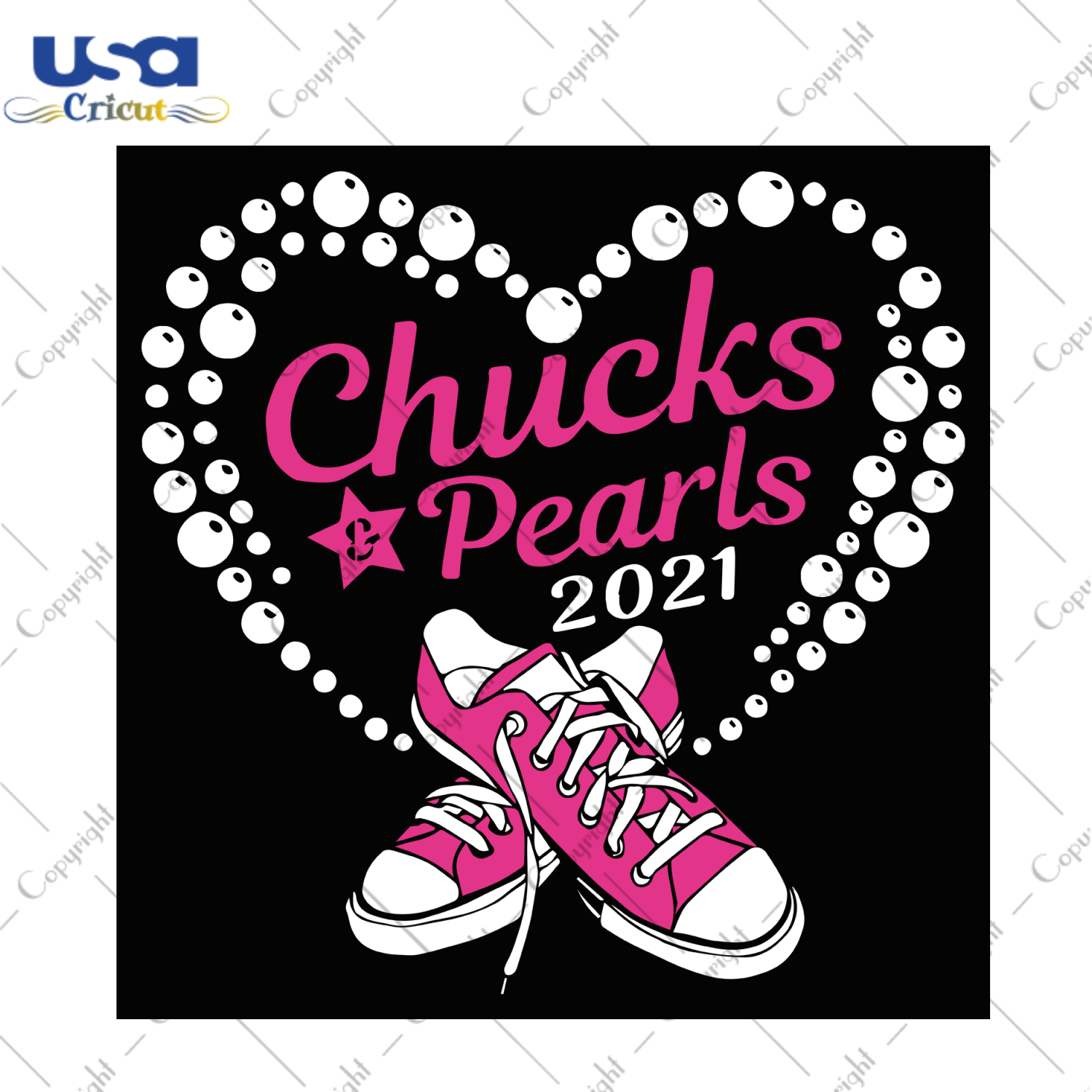 Detail Chucks And Pearls Vector Nomer 13