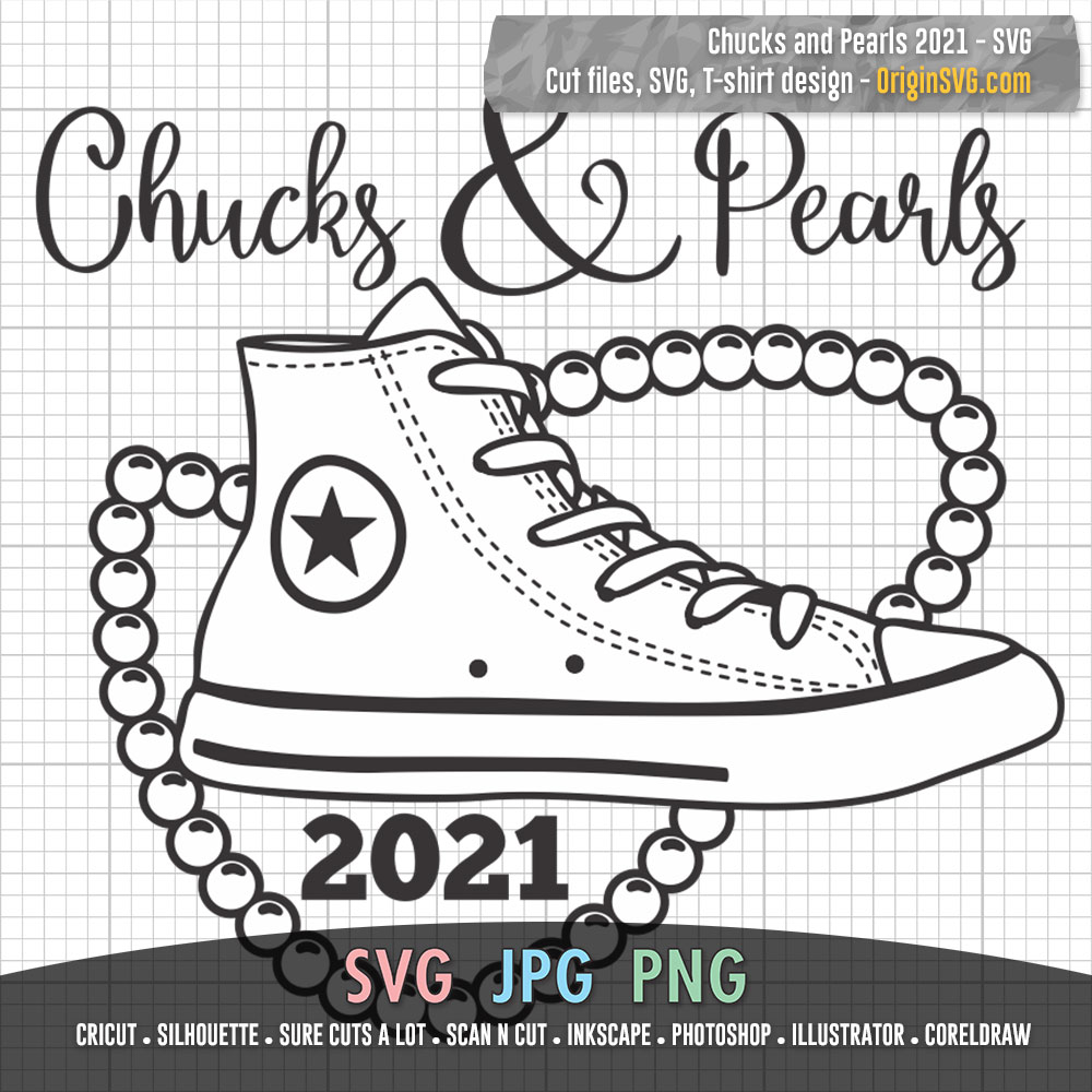 Detail Chucks And Pearls Vector Nomer 14