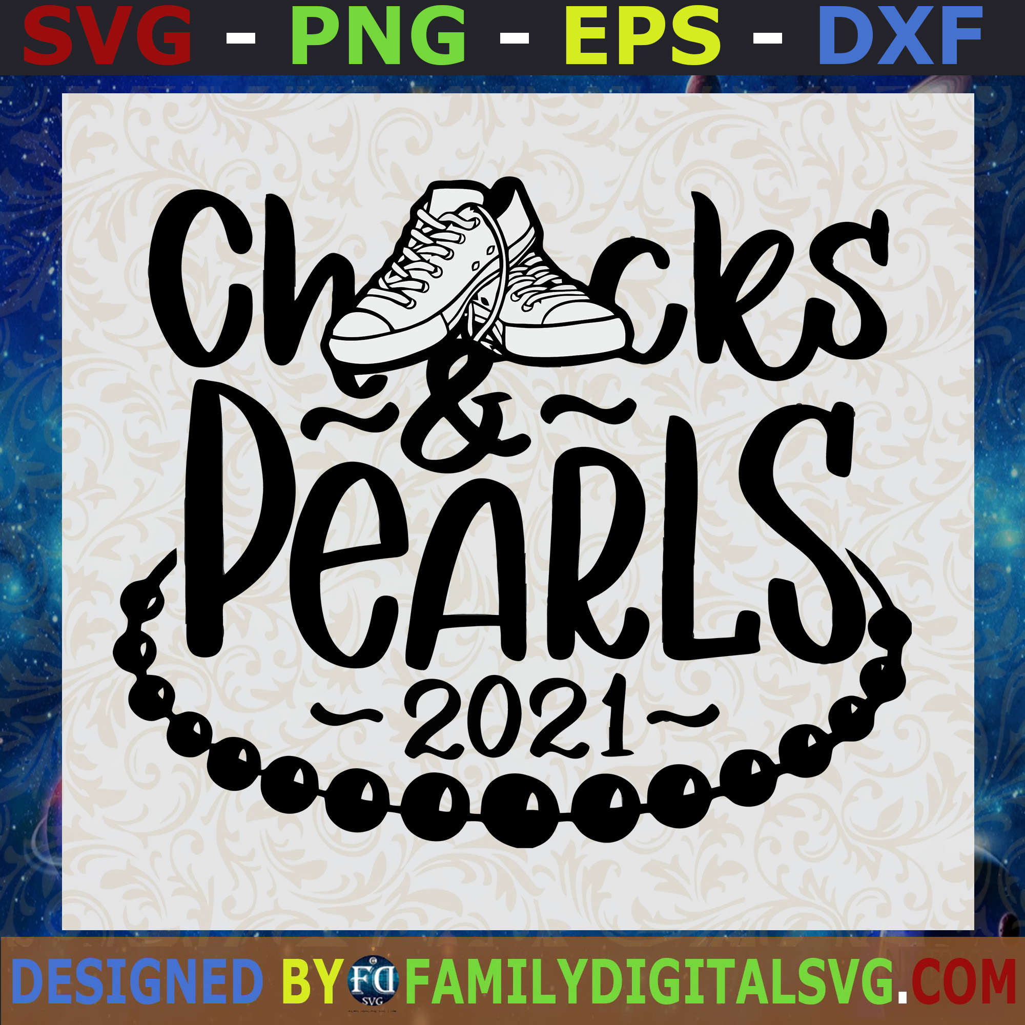 Detail Chucks And Pearls Vector Nomer 24