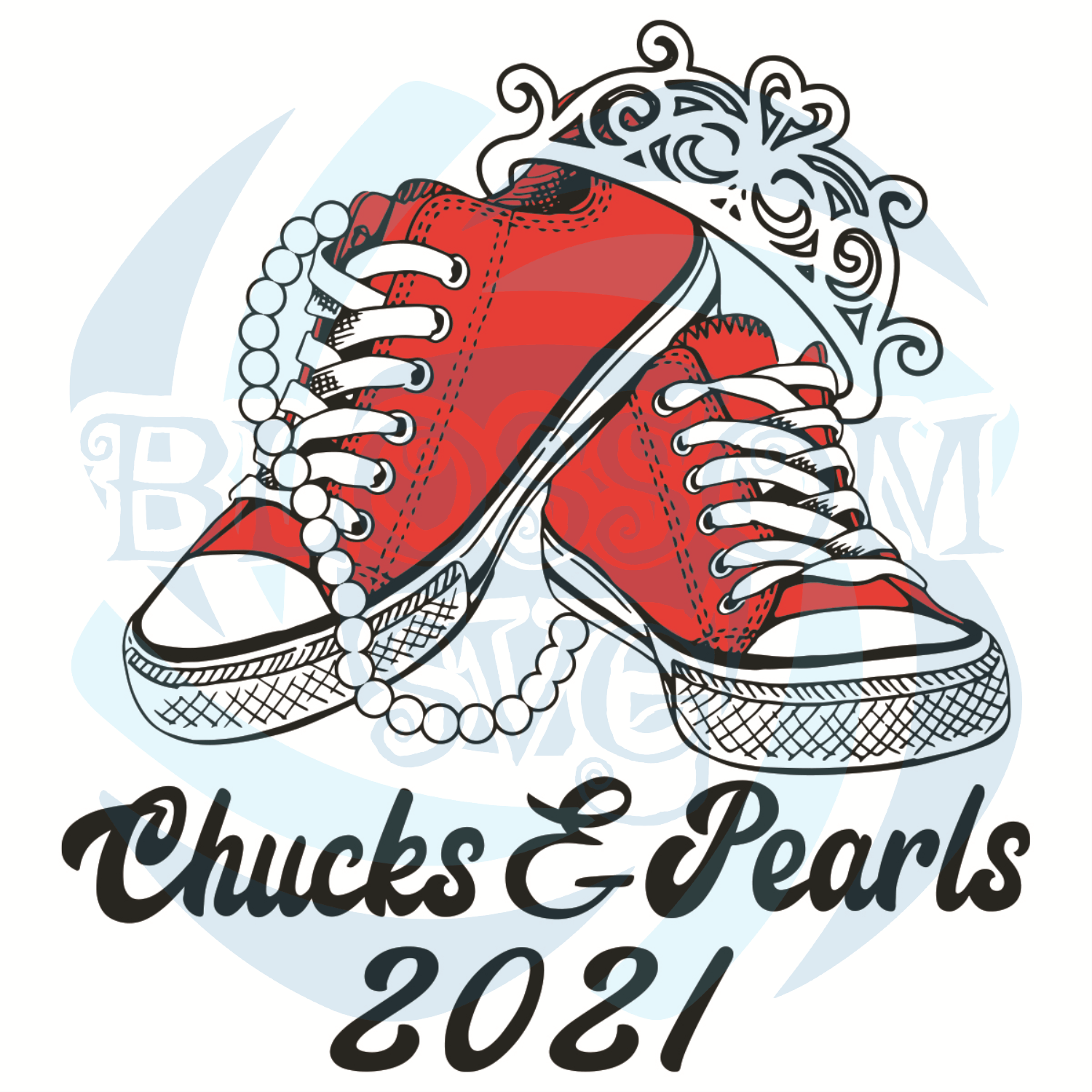 Detail Chucks And Pearls Vector Nomer 32