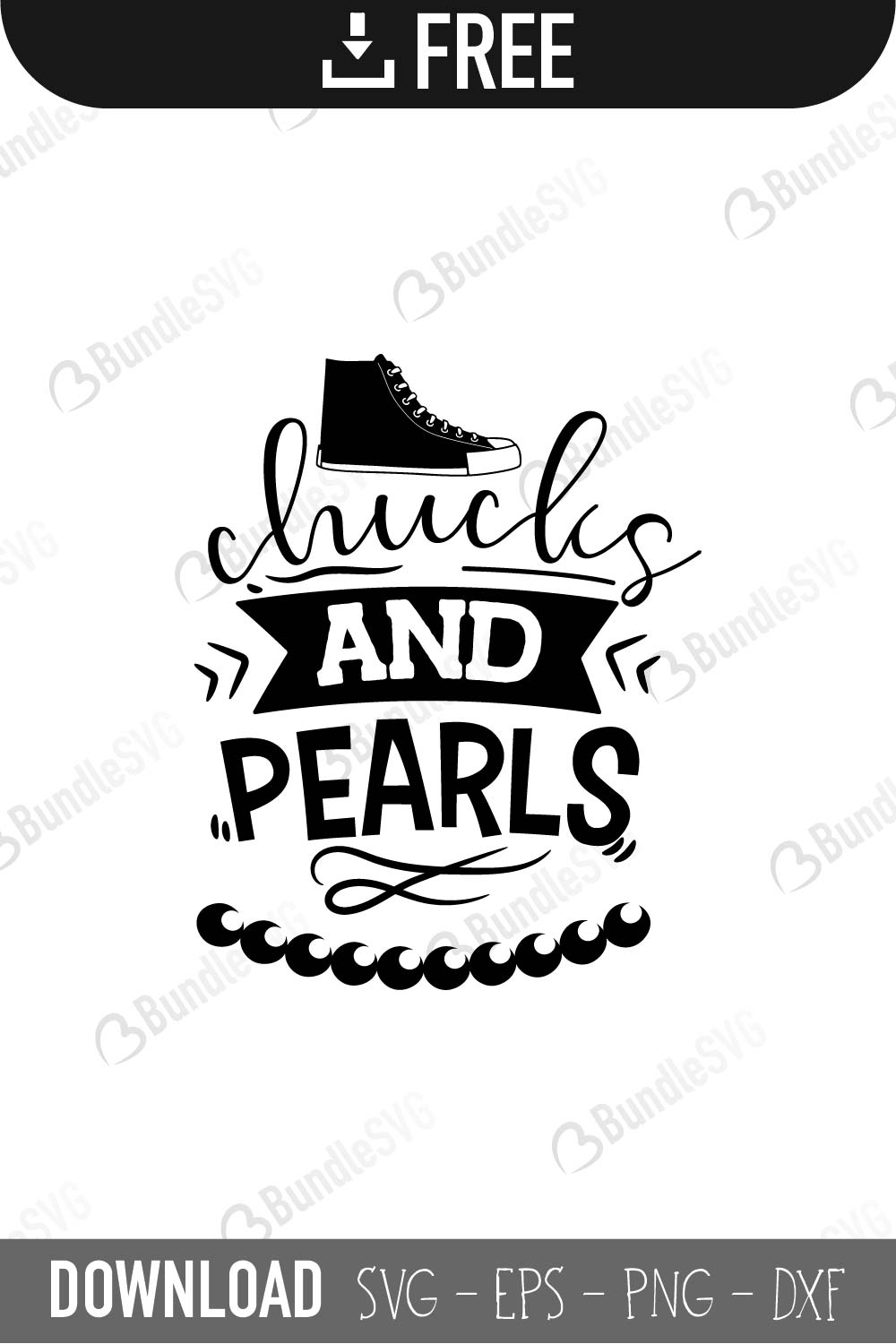 Detail Chucks And Pearls Vector Nomer 6