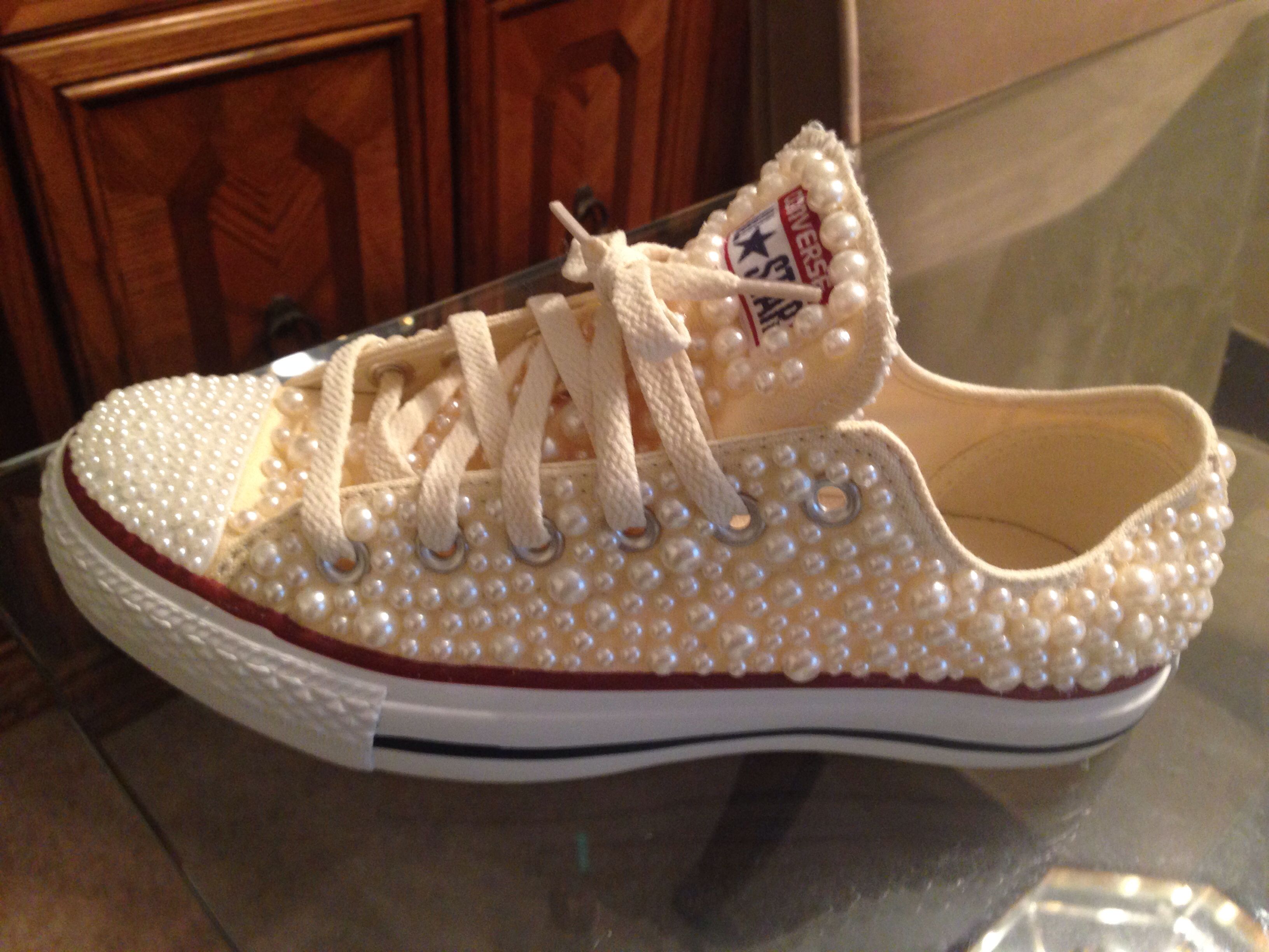 Detail Chucks With Pearls On Them Nomer 2