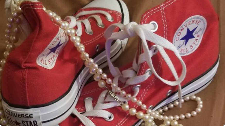 Detail Chucks With Pearls On Them Nomer 13