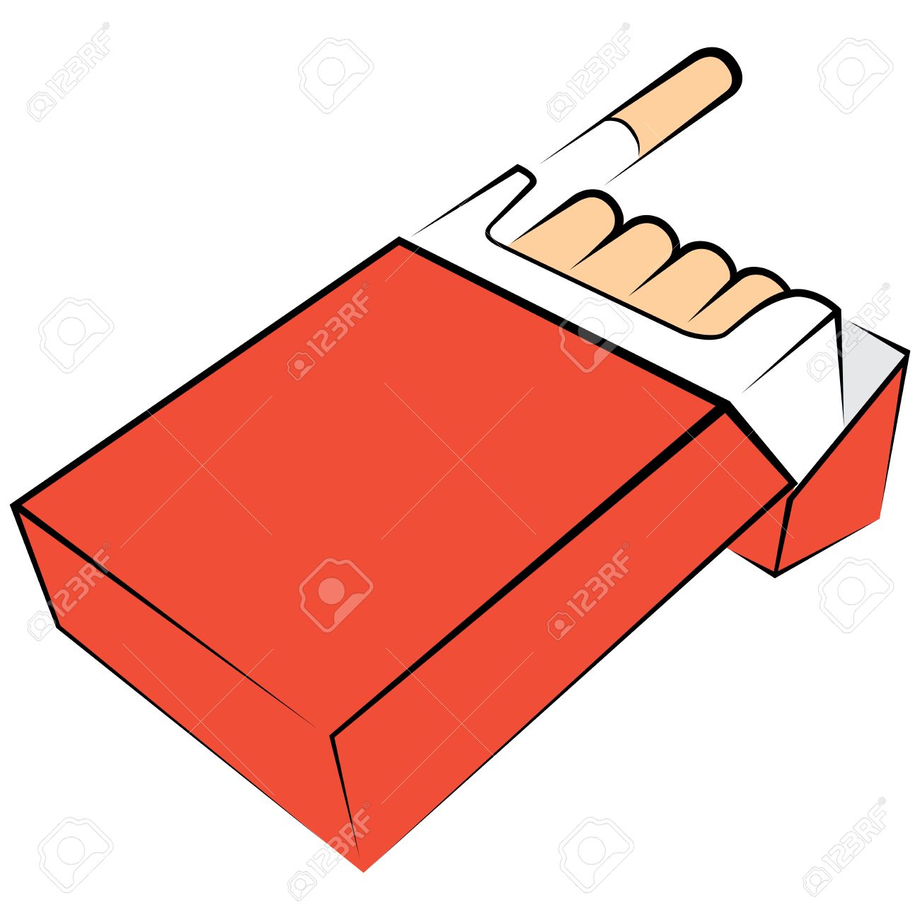 Detail Cigarette Pack Clipart Nomer 3