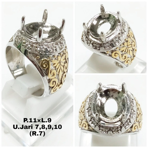 Detail Cincin Akik Perak Nomer 19