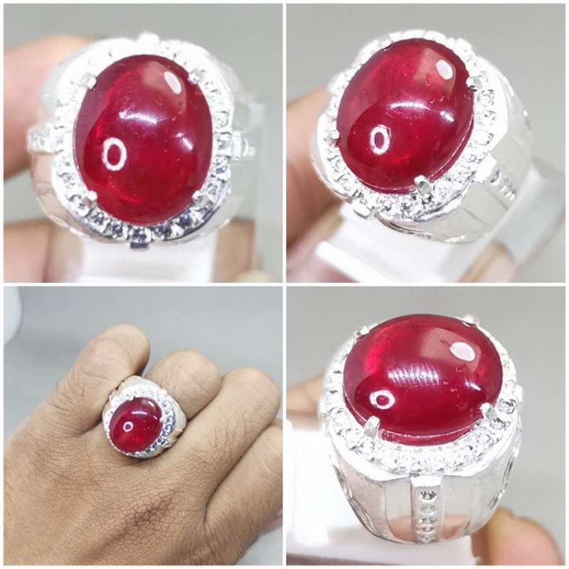 Detail Cincin Akik Perak Nomer 29