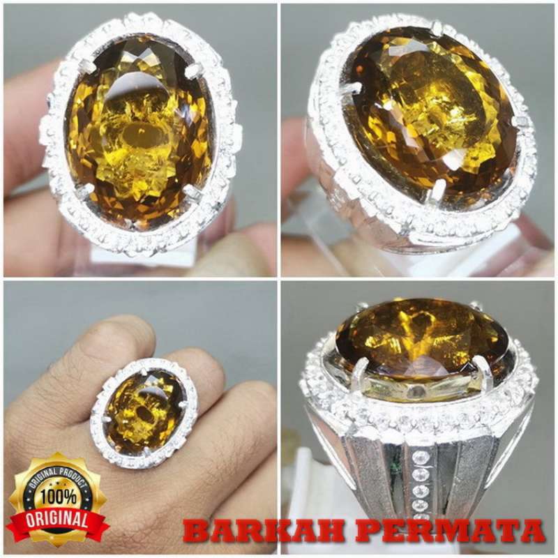 Detail Cincin Akik Perak Nomer 40