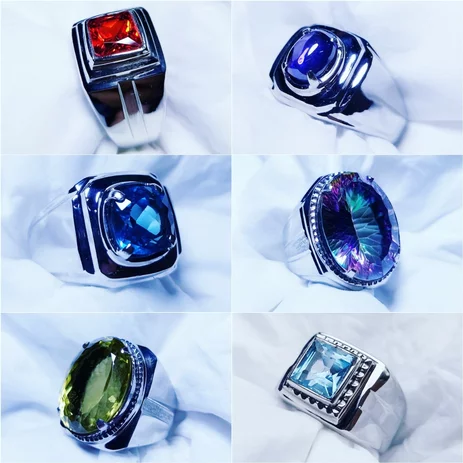 Detail Cincin Akik Perak Nomer 55