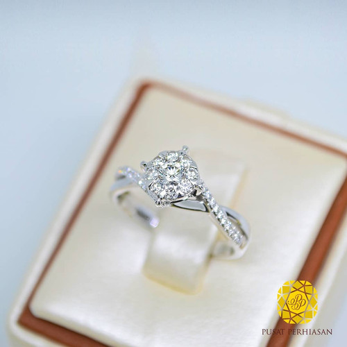 Detail Cincin Berlian Putih Nomer 36