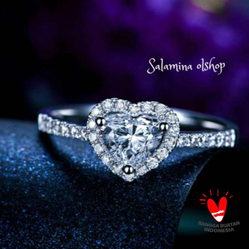 Detail Cincin Berlian Putih Nomer 41