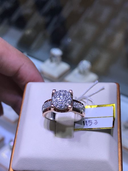 Detail Cincin Berlian Putih Nomer 52