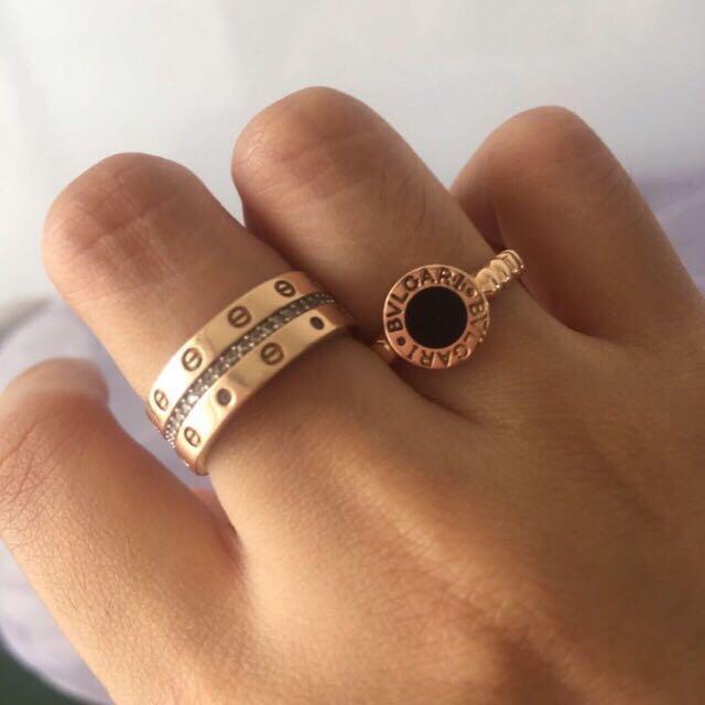 Detail Cincin Bvlgari Emas Nomer 12